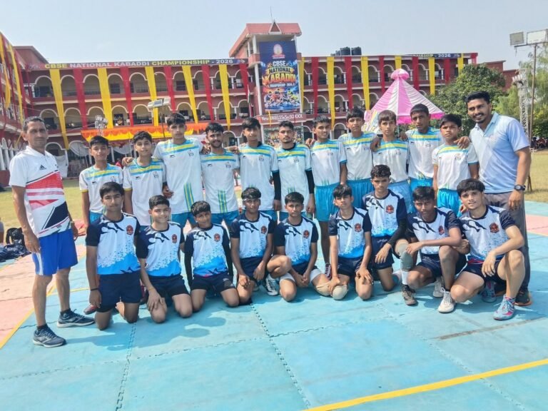 CBSE नेशनल कबड्डी में Srishti Sports School मोठ ने जीता गोल्ड, फाइनल में नोएडा को हराया