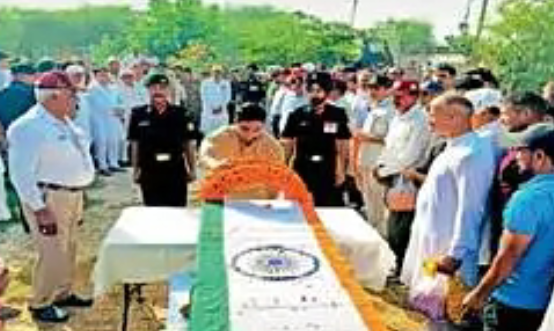 Jind News: नंदगढ़ गांव के सैनिक का राजकीय सम्मान के साथ अंतिम संस्कार