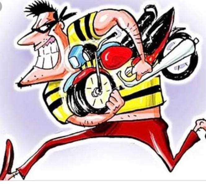 बनभौरी मेले में मंदिर के पास से बाइक चोरी