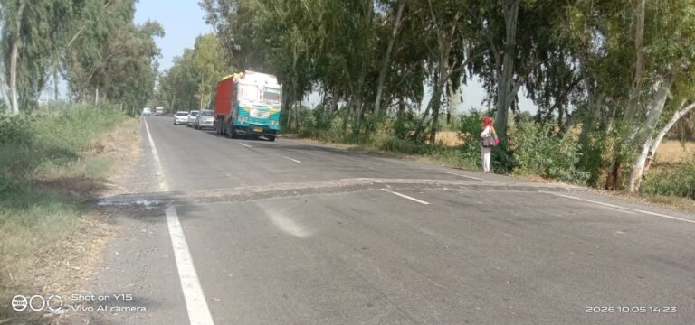 NH152D Accident: कैथल में दो कारों की टक्कर में युवक की मौत: करोड़ा के पास हादसा