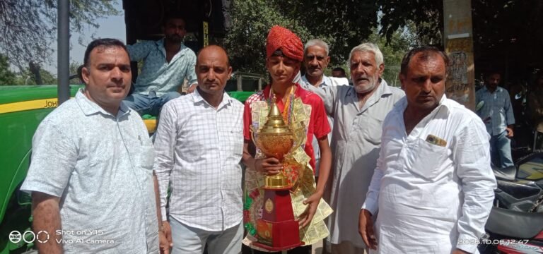 राजपुरा के केशव ने यूपी में जीता National Kabaddi Competition में गोल्ड, गांव में जोरदार स्वागत