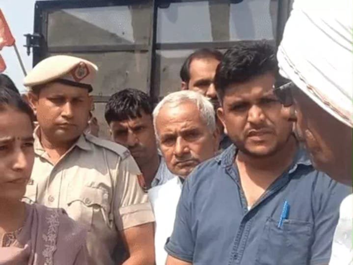 उचाना में किसानों का फूटा गुस्सा, दिल्ली-पटियाला हाईवे पर लगाया जाम, Jind Uchana News