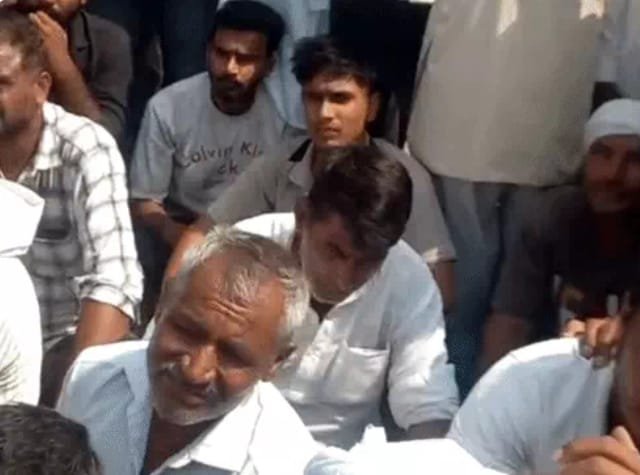 उचाना में धान की खरीद न होने पर दिल्ली-पटियाला हाईवे पर लगाया जाम